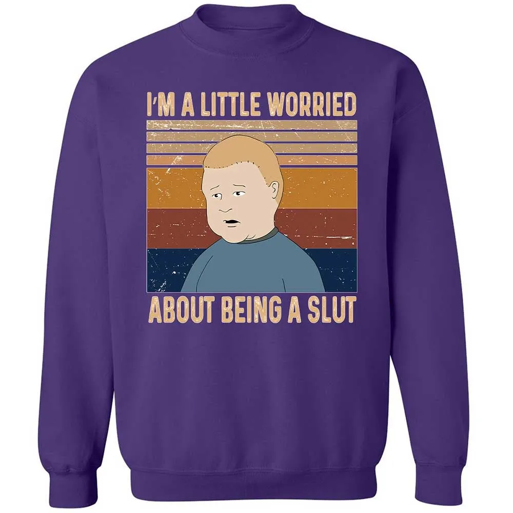 I'm a Little Worried About Being a Slut - Purple - 10