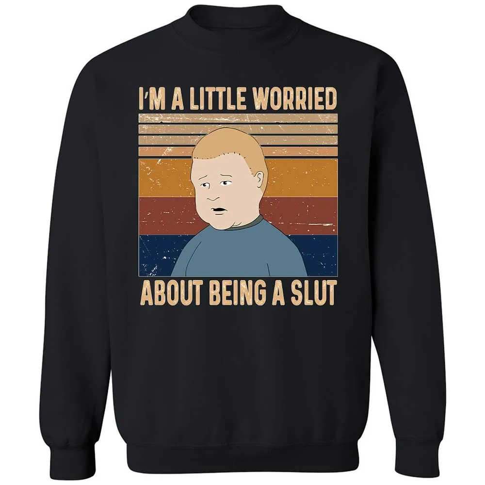 I'm a Little Worried About Being a Slut - Black - 14