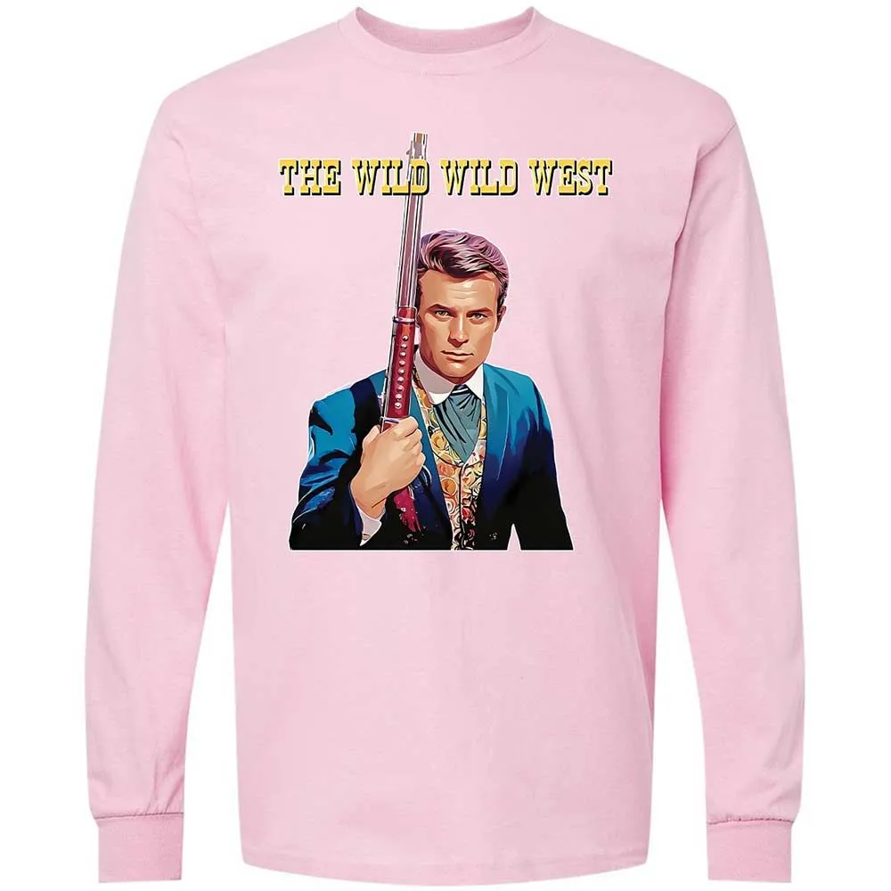 Long Sleeve T-Shirt - V51RYUA6 - Light Pink - 6