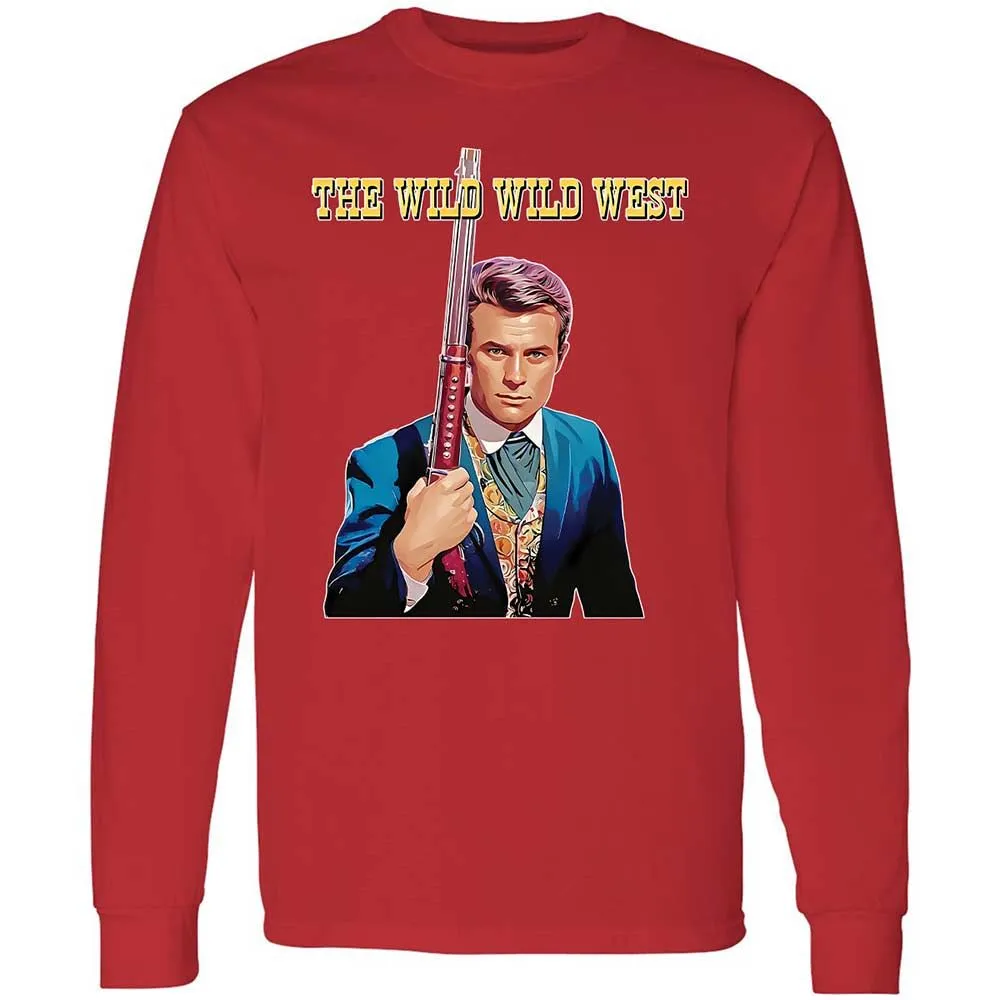 Long Sleeve T-Shirt - V51RYUA6 - Red - 8