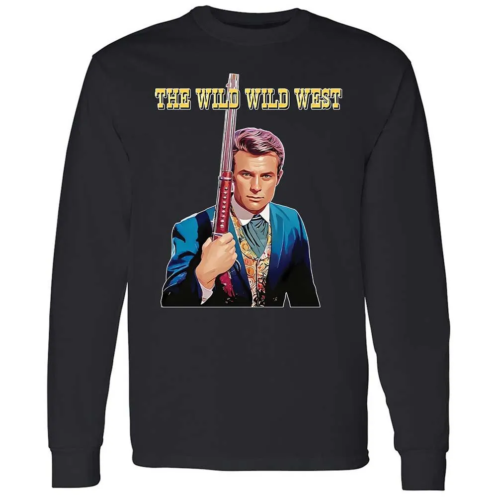 Long Sleeve T-Shirt - V51RYUA6 - Black - 12