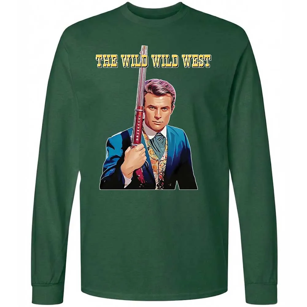 Long Sleeve T-Shirt - V51RYUA6 - Forest Green - 14