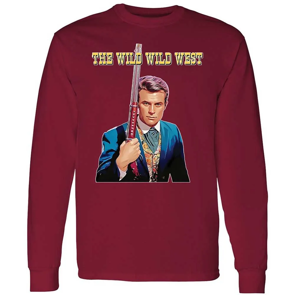 Long Sleeve T-Shirt - V51RYUA6 - Cardinal Red - 17