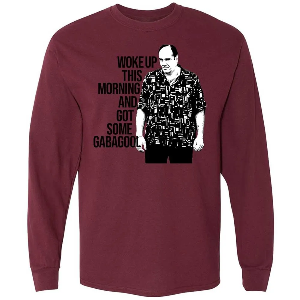 Long Sleeve T-Shirt - MX5ABHQT - Maroon - 16