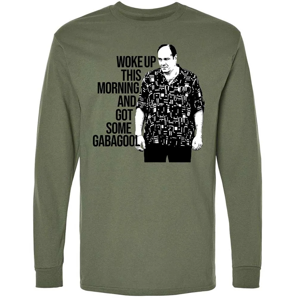 Long Sleeve T-Shirt - MX5ABHQT - Military Green - 19