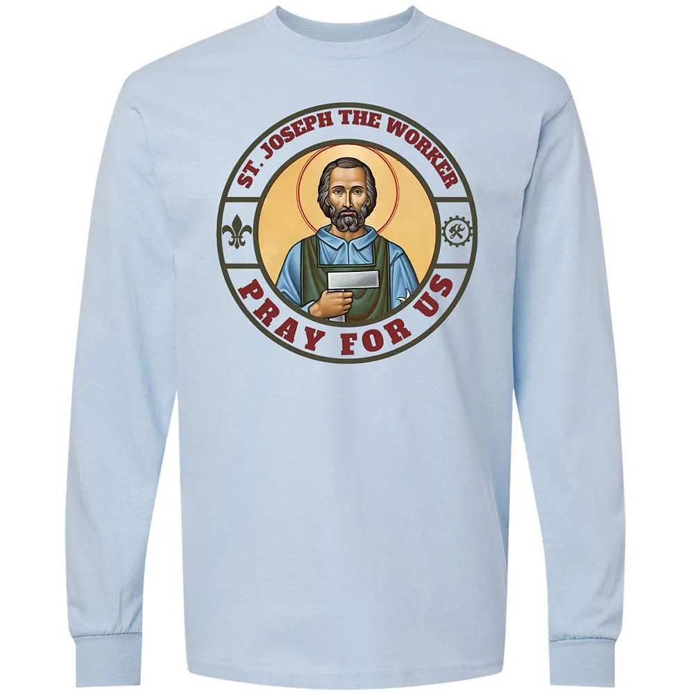 Pray for Us - Light Blue - 4