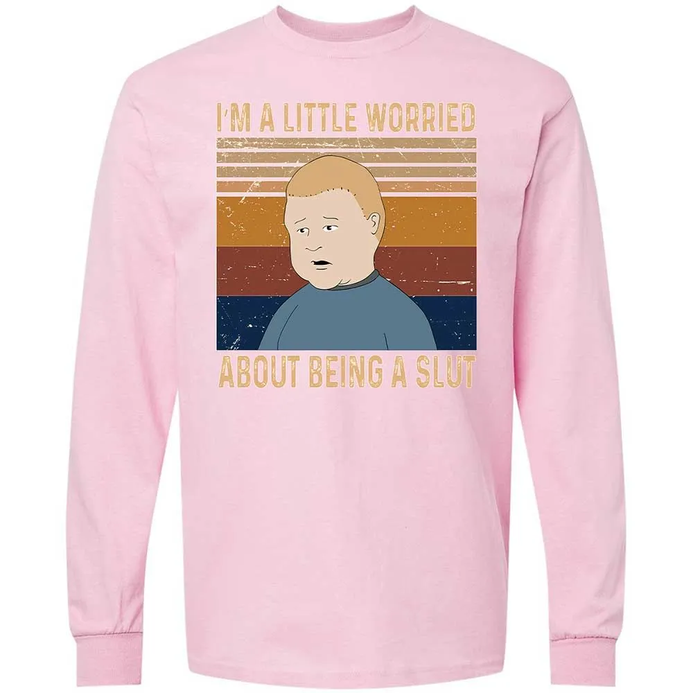 I'm a Little Worried About Being a Slut - Light Pink - 6