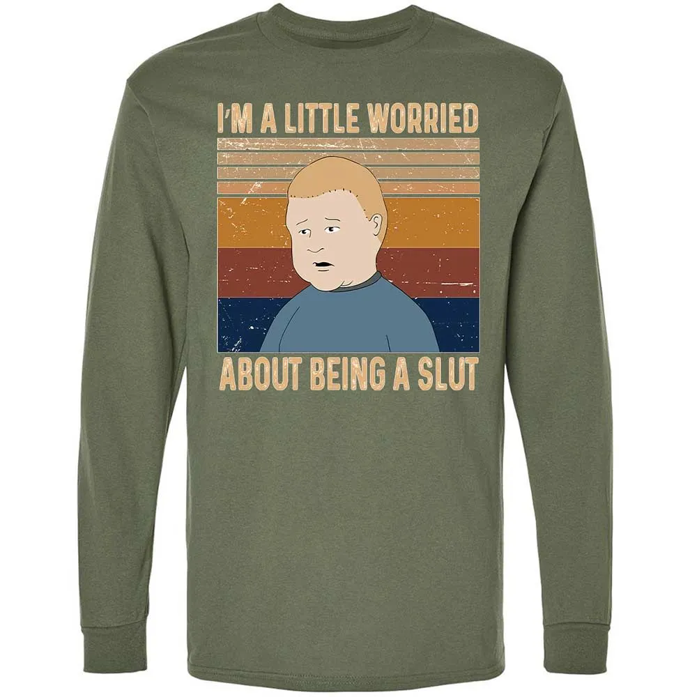 I'm a Little Worried About Being a Slut - Military Green - 19