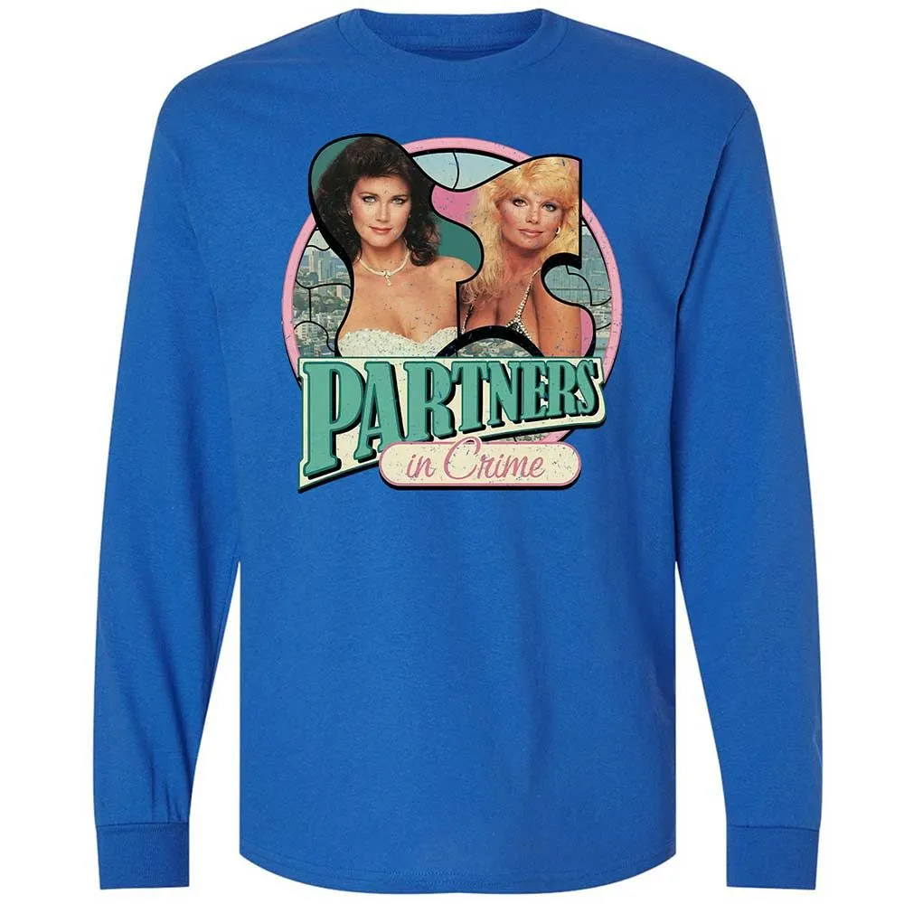 Long Sleeve T-Shirt - C1F7FWRV - Royal - 7