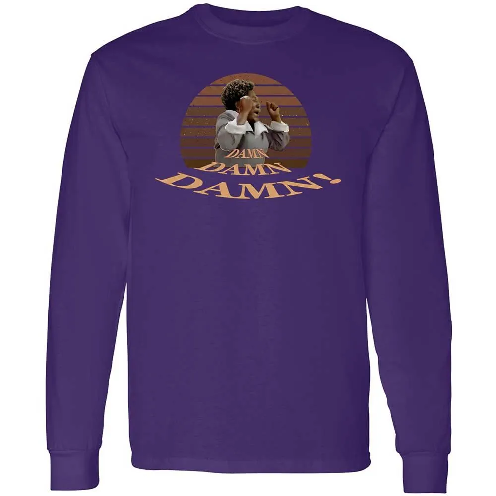 Long Sleeve T-Shirt - Y4VVXFGB - Purple - 9