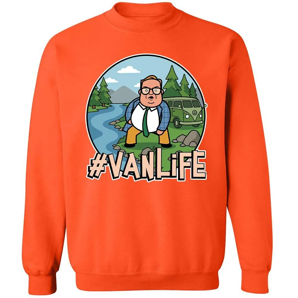 Vanlife living in a van down by the river - Orange - 12