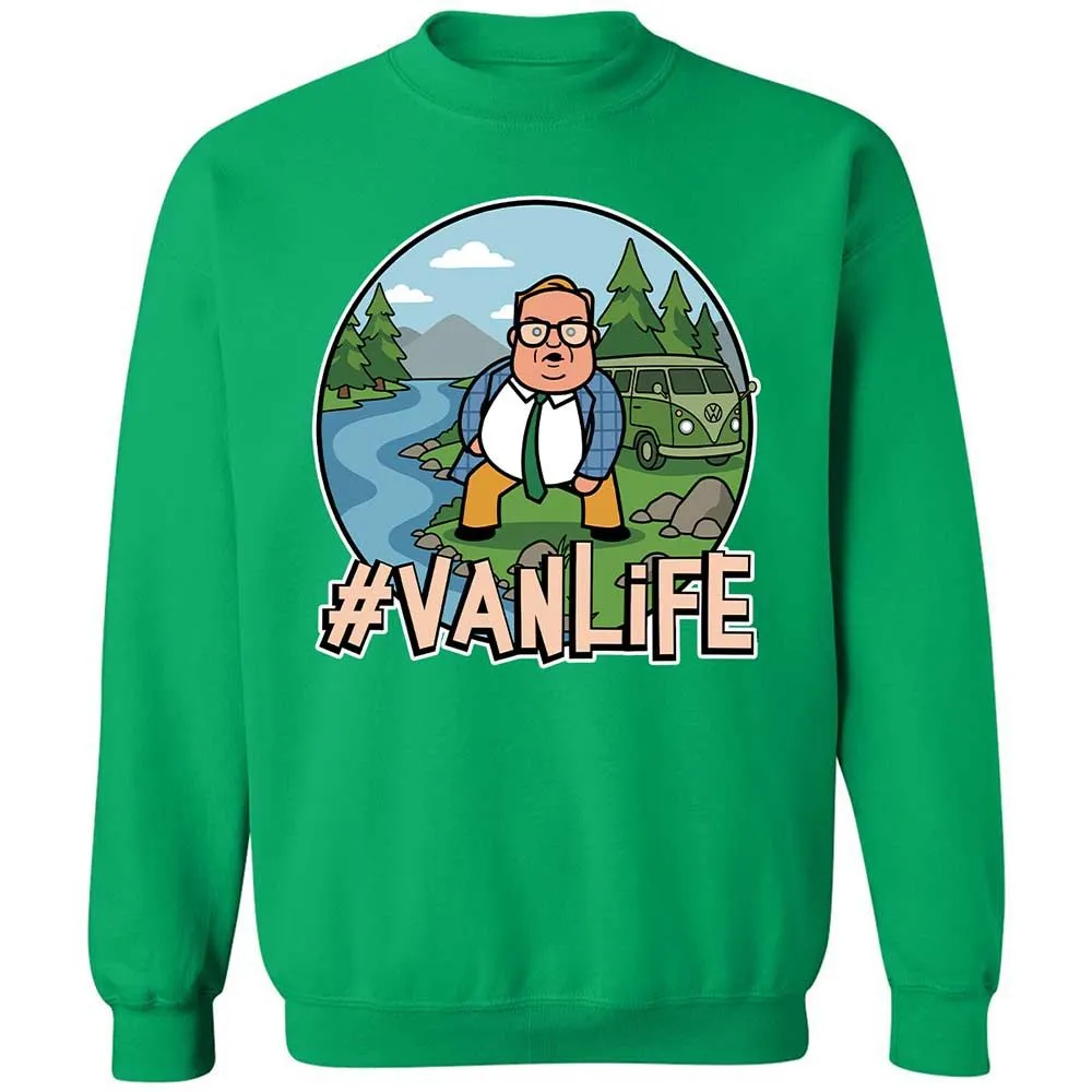 Vanlife living in a van down by the river - Irish Green - 13