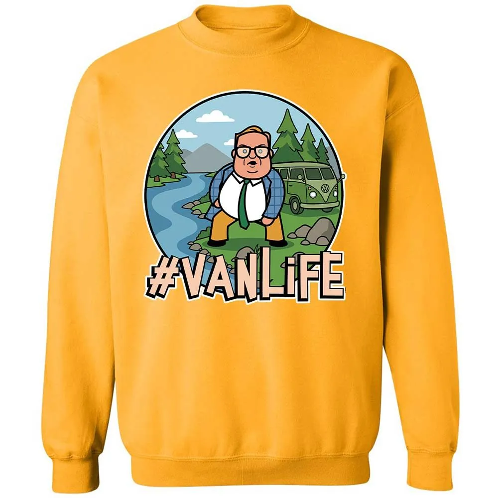 Vanlife living in a van down by the river - Gold - 14