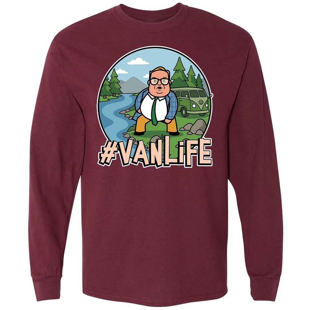 Vanlife living in a van down by the river - Maroon - 6