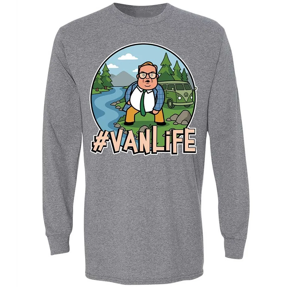 Vanlife living in a van down by the river - Graphite Heather - 8