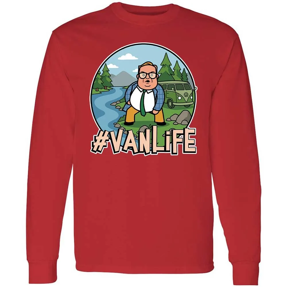 Vanlife living in a van down by the river - Red - 11