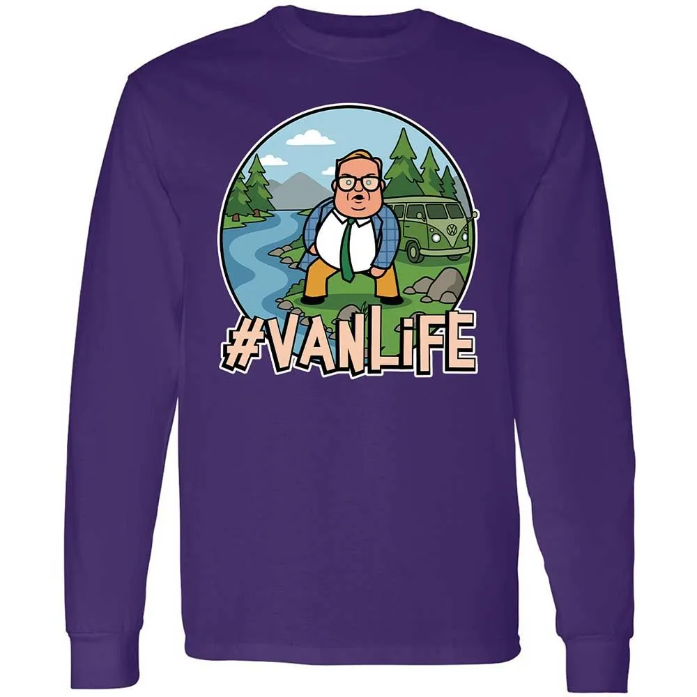 Vanlife living in a van down by the river - Purple - 12