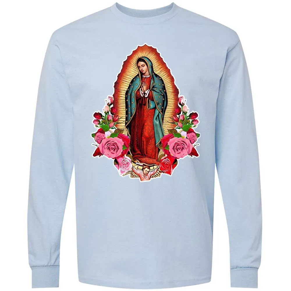 Our Lady of Guadalupe - Light Blue - 4