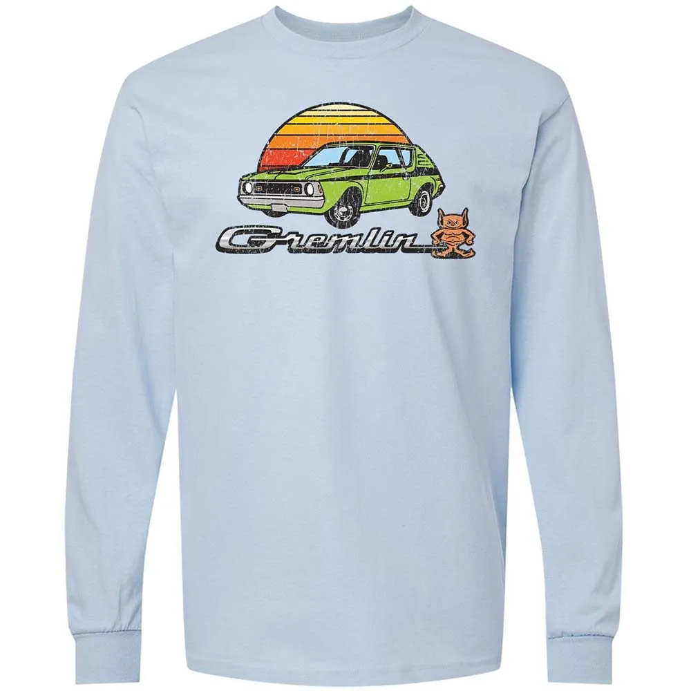 Long Sleeve T-Shirt - Q1XDH74G - Light Blue - 4