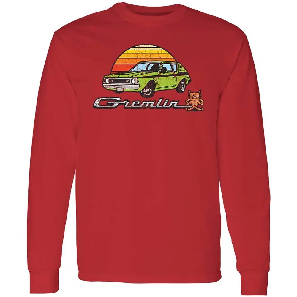 Long Sleeve T-Shirt - Q1XDH74G - Red - 8