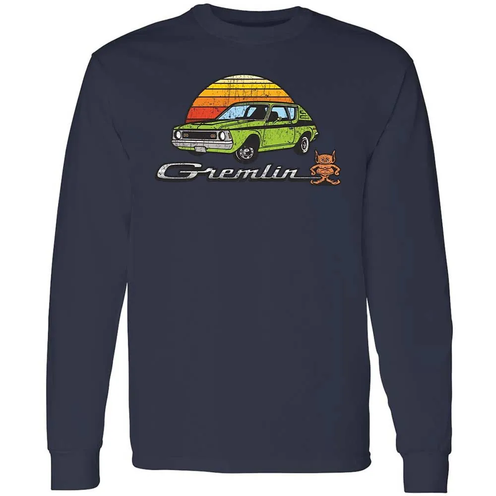 Long Sleeve T-Shirt - Q1XDH74G - Navy - 13