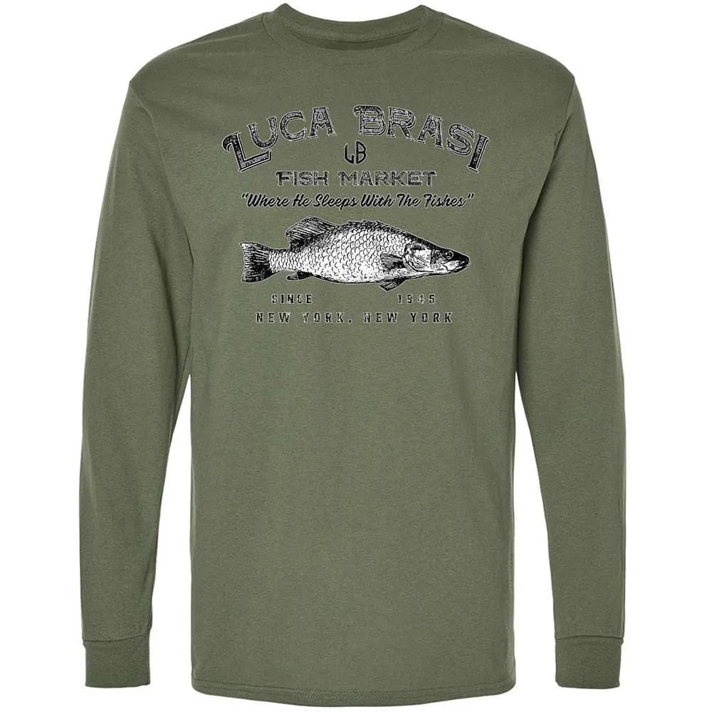 Long Sleeve T-Shirt - 2LNK74J2 - Military Green - 19