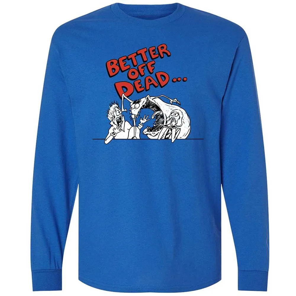 Long Sleeve T-Shirt - PBA7TKM7 - Royal - 7