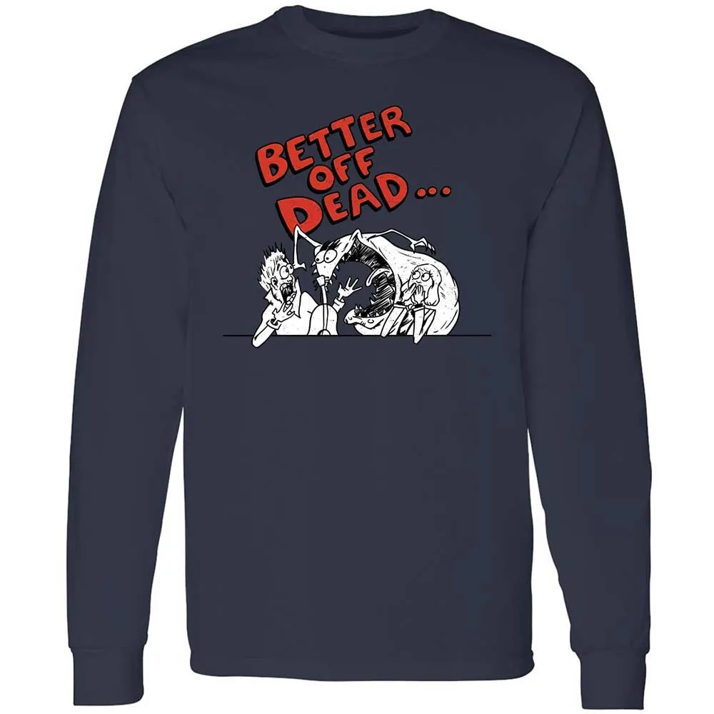 Long Sleeve T-Shirt - PBA7TKM7 - Navy - 13