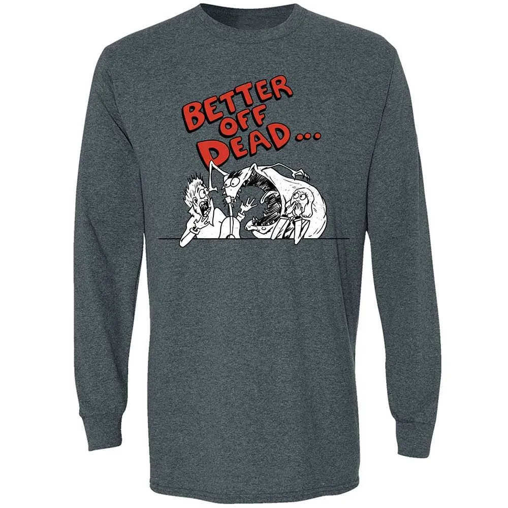 Long Sleeve T-Shirt - PBA7TKM7 - Dark Heather - 15