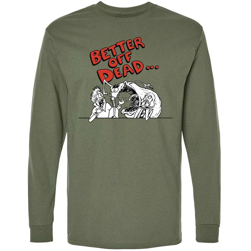Long Sleeve T-Shirt - PBA7TKM7 - Military Green - 19