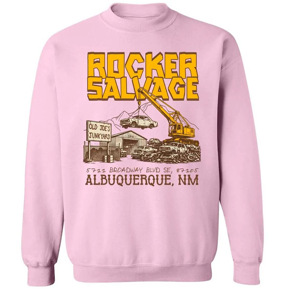 Classic Unisex Sweatshirt - 9A4XVVQA - Light Pink - 7