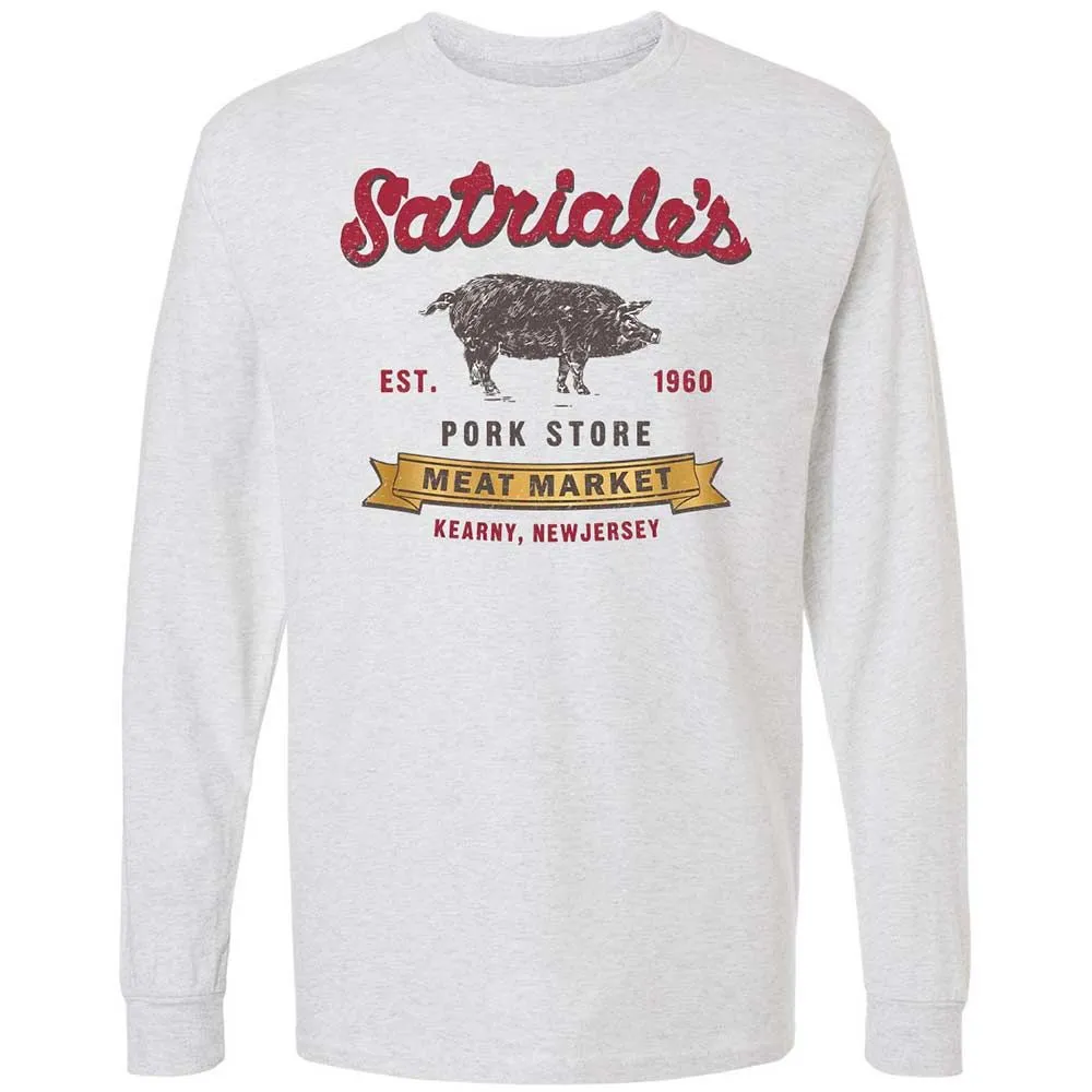 Long Sleeve T-Shirt - 3XE8BPBQ - Ash - 2