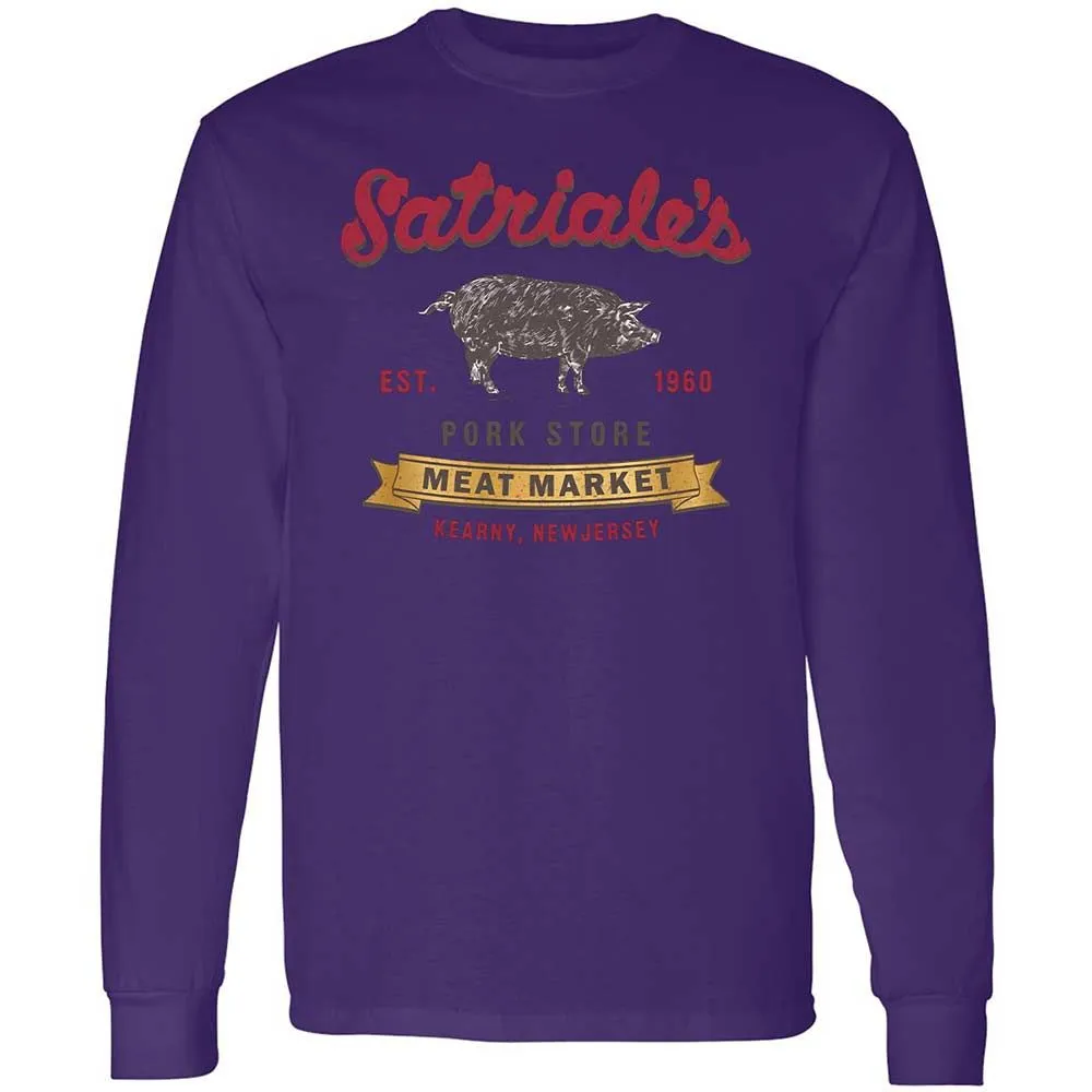 Long Sleeve T-Shirt - 3XE8BPBQ - Purple - 9