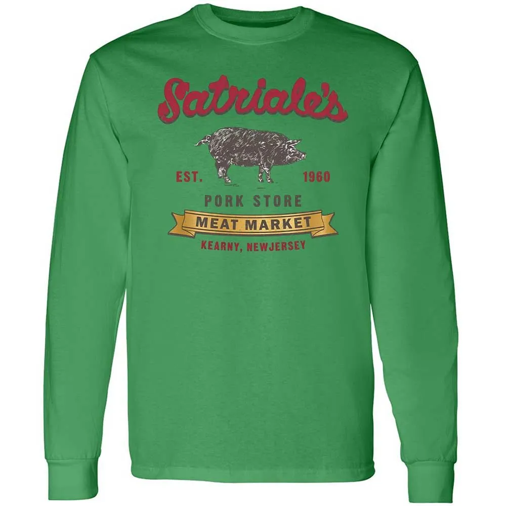 Long Sleeve T-Shirt - 3XE8BPBQ - Irish Green - 11