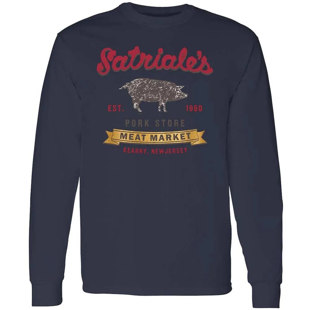 Long Sleeve T-Shirt - 3XE8BPBQ - Navy - 13