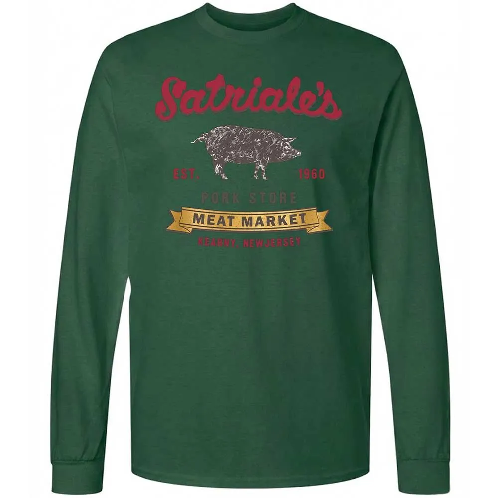 Long Sleeve T-Shirt - 3XE8BPBQ - Forest Green - 14