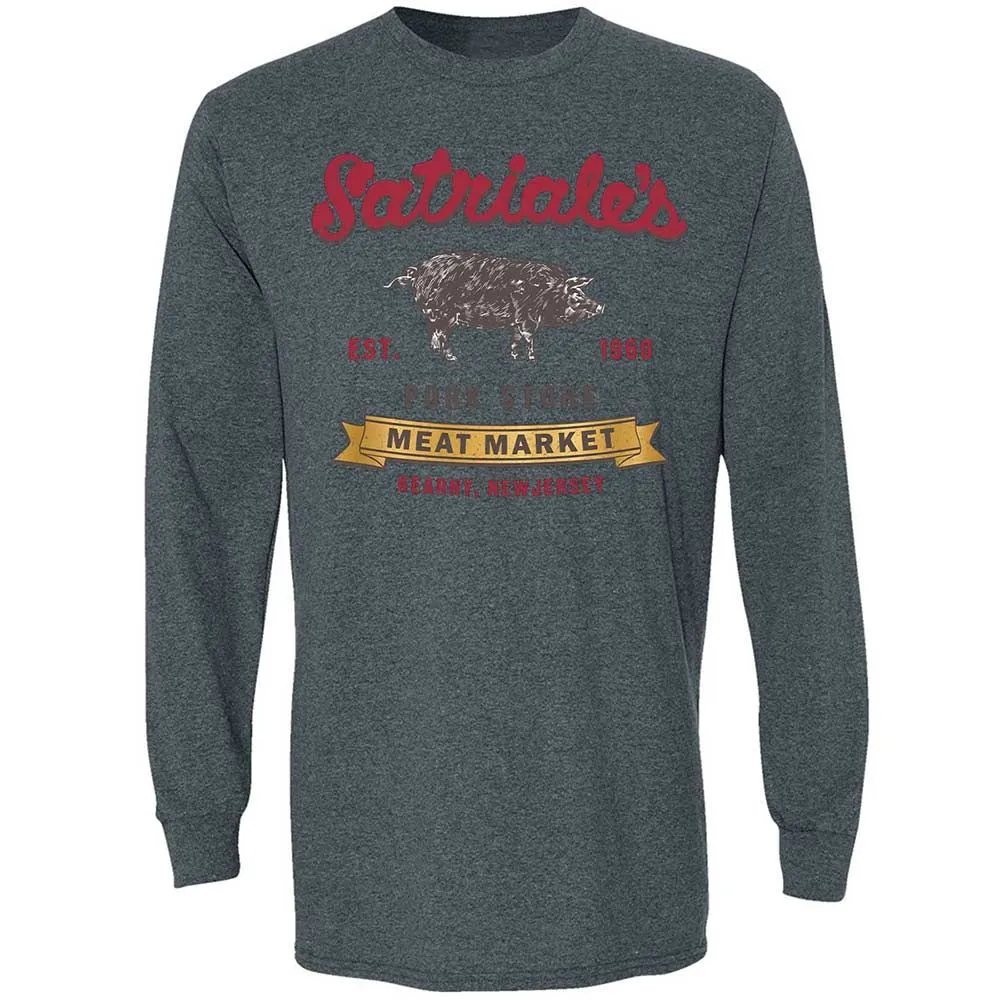 Long Sleeve T-Shirt - 3XE8BPBQ - Dark Heather - 15