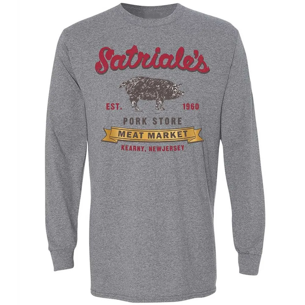 Long Sleeve T-Shirt - 3XE8BPBQ - Graphite Heather - 18