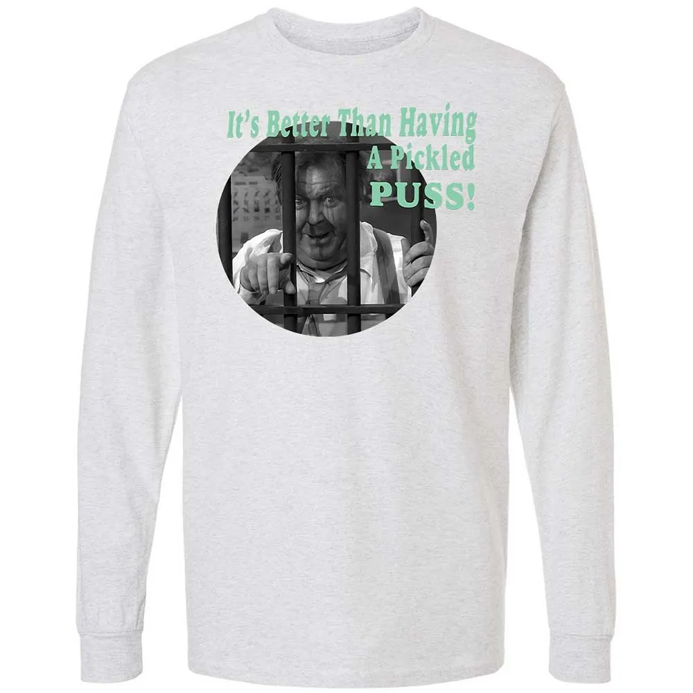 Long Sleeve T-Shirt - TAH84Y8T - Ash - 2