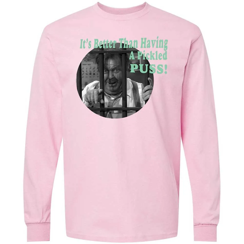 Long Sleeve T-Shirt - TAH84Y8T - Light Pink - 6