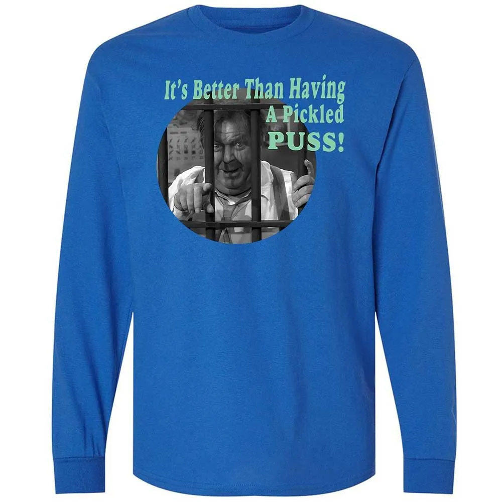 Long Sleeve T-Shirt - TAH84Y8T - Royal - 7