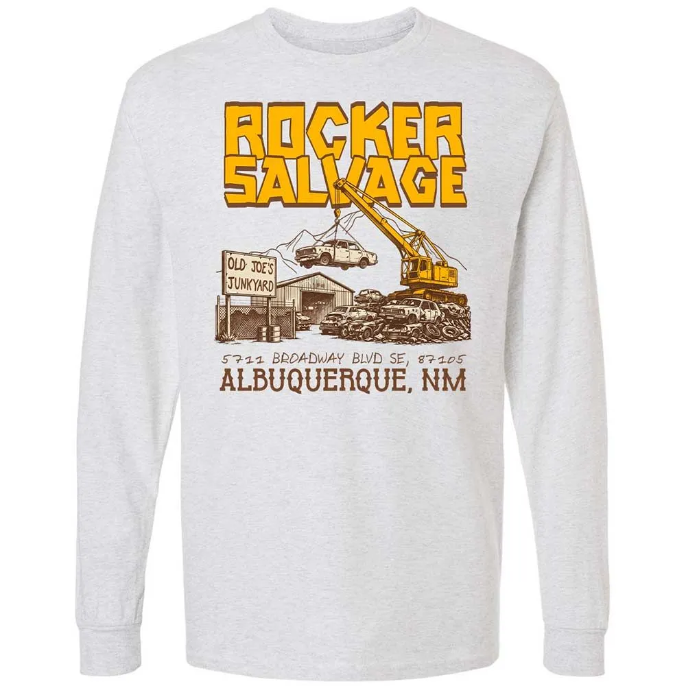 Long Sleeve T-Shirt - 9B49SAX6 - Ash - 2
