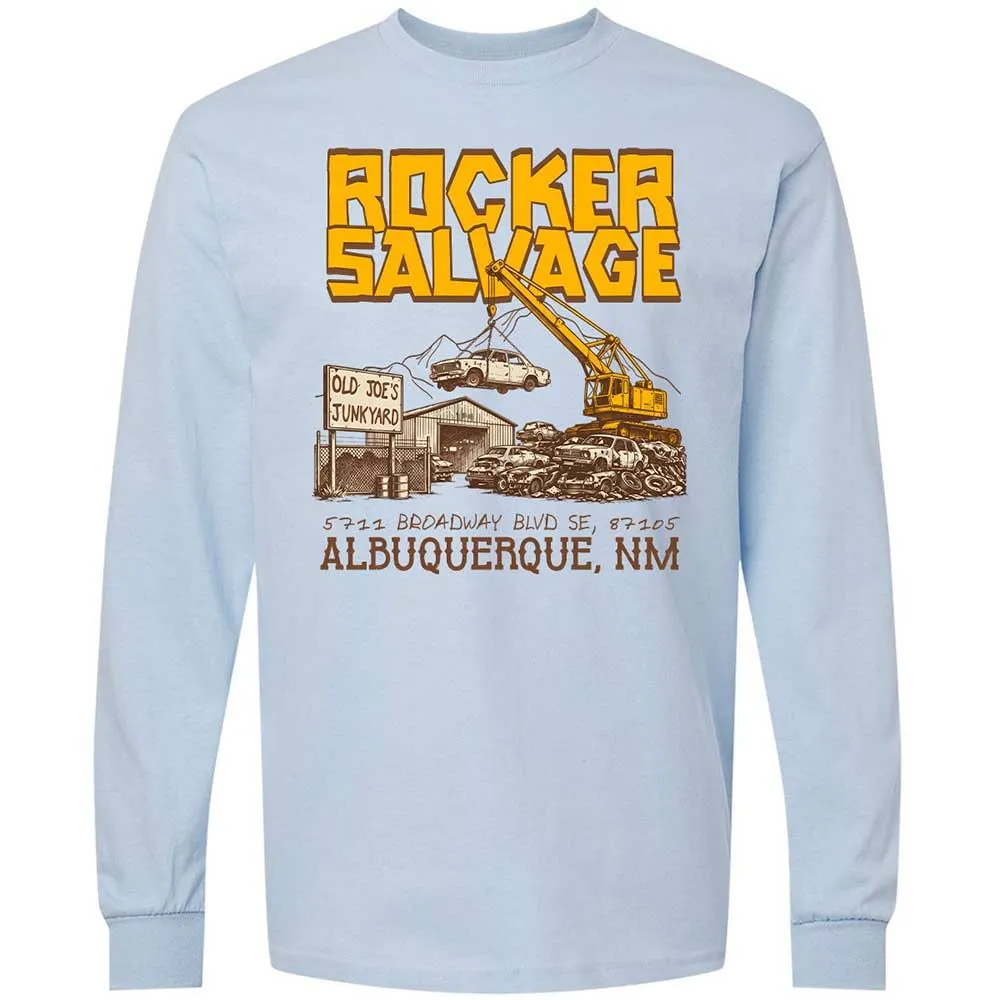 Long Sleeve T-Shirt - 9B49SAX6 - Light Blue - 4