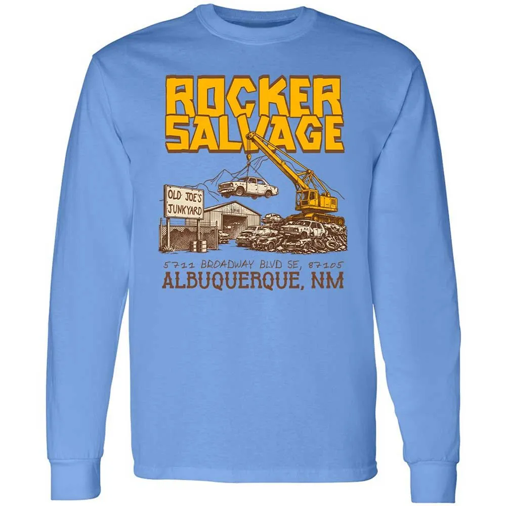 Long Sleeve T-Shirt - 9B49SAX6 - Carolina Blue - 5