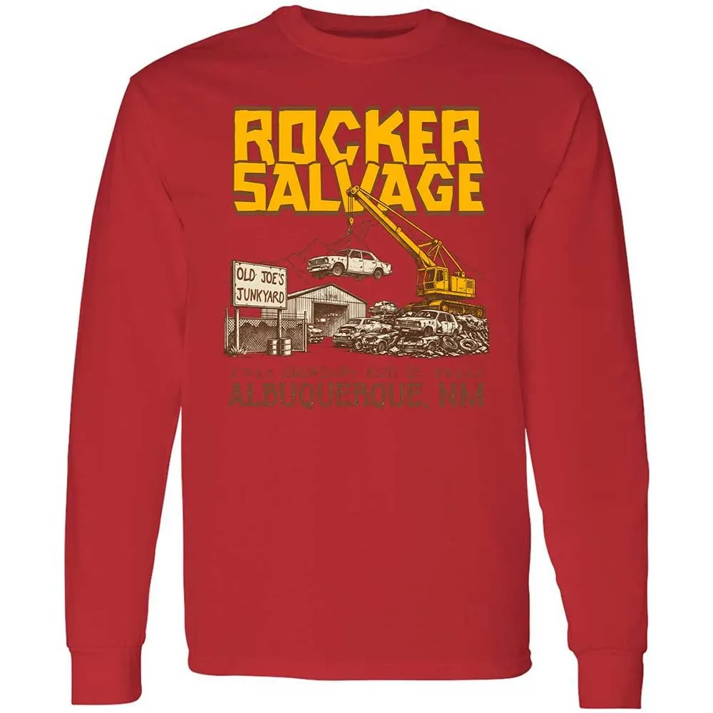 Long Sleeve T-Shirt - 9B49SAX6 - Red - 8