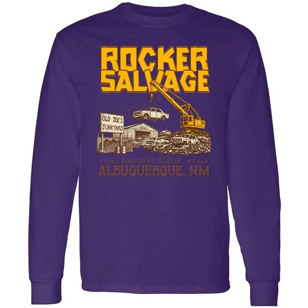 Long Sleeve T-Shirt - 9B49SAX6 - Purple - 9
