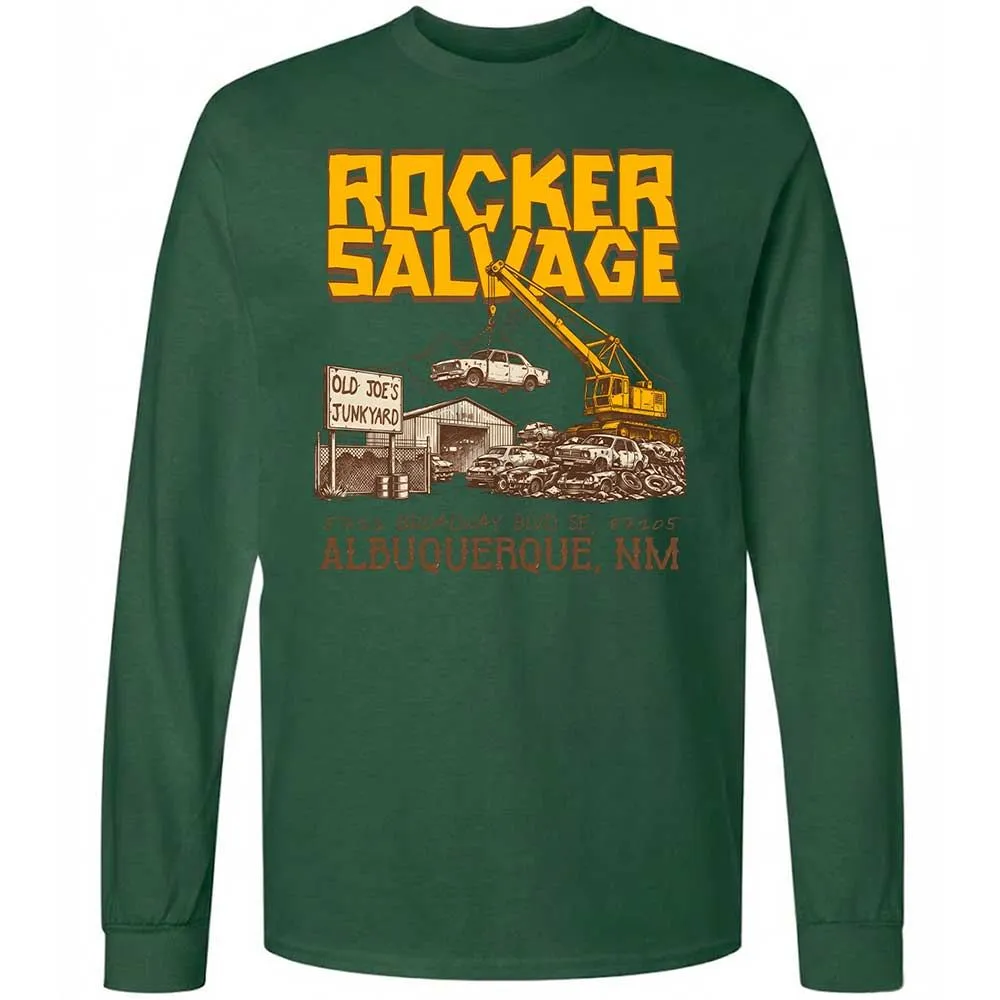 Long Sleeve T-Shirt - 9B49SAX6 - Forest Green - 14