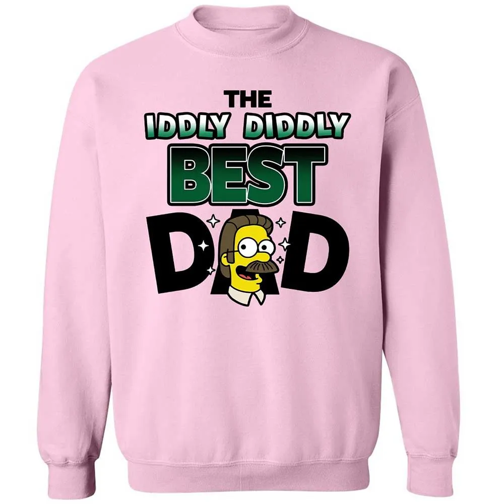 The Iddly diddly best dad - Light Pink - 7