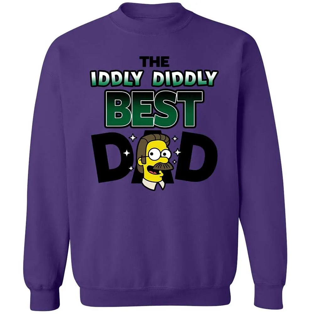 The Iddly diddly best dad - Purple - 10
