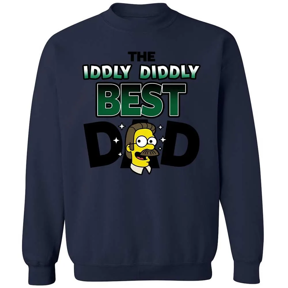 The Iddly diddly best dad - Navy - 15